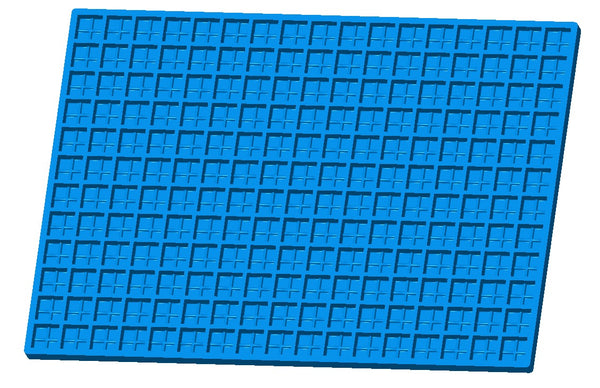 6mL Brick Gummy Mold - 204 Cavities