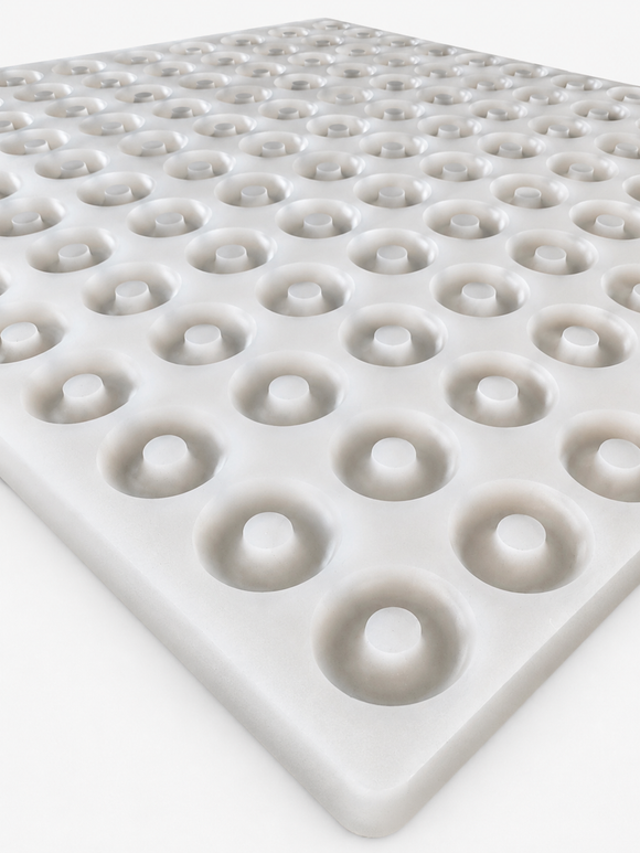 3.4mL Peach Ring Gummy Mold - 108 Cavities