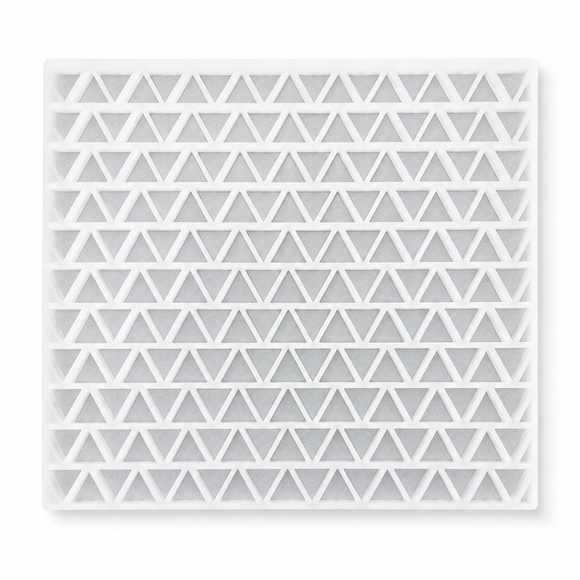 5.1mL pyramid gummy mold cavity detail