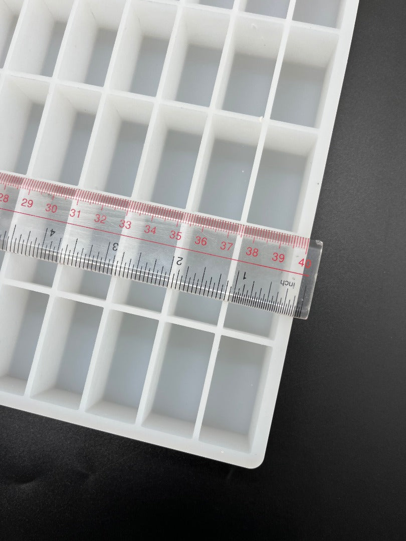 Rectangular Plastic Mould 20ml Rectangle Silicone Mold - 119 Cavities | Gummy Molds